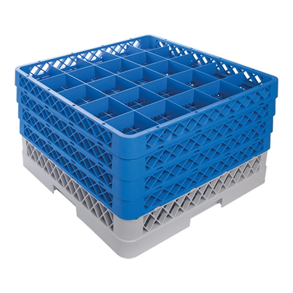 CaterRacks Voetglazenkorf 25vaks 24cm hoog