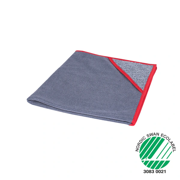 Wecoline Microvezeldoek met scrubhoek Allure Rood