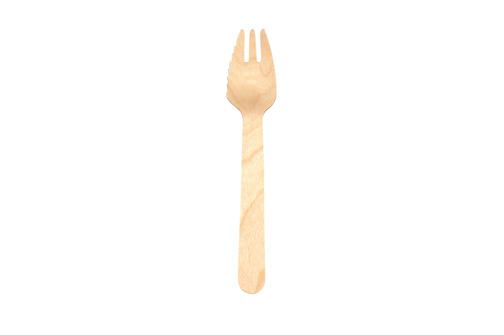 Snackvorken, hout 13,5cm 1000st