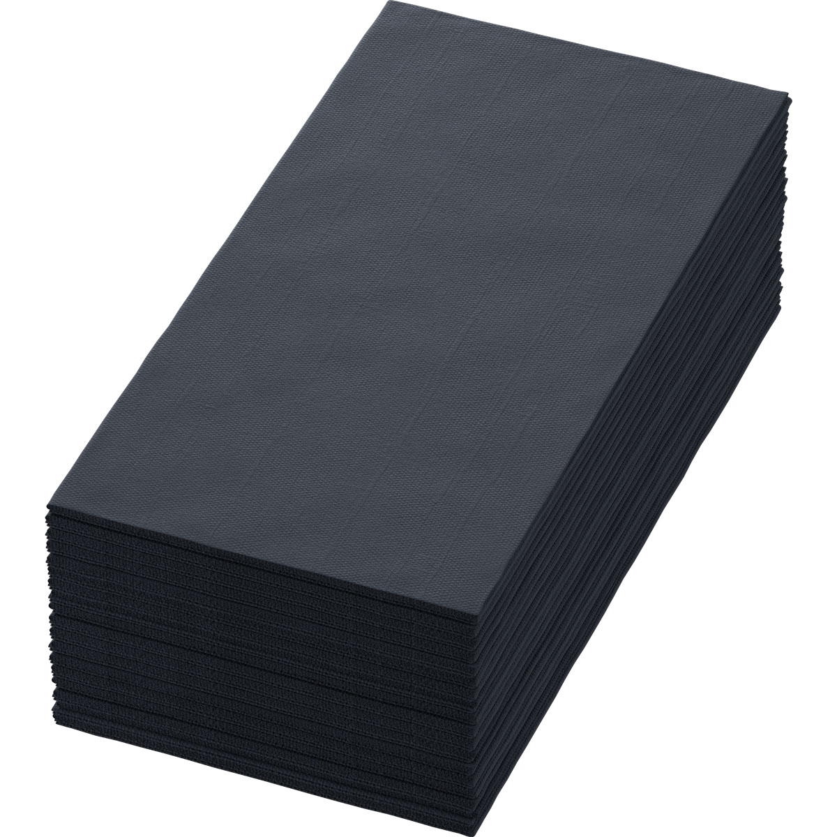Duni Napkin D-Soft 40x40cm 1/8 black
