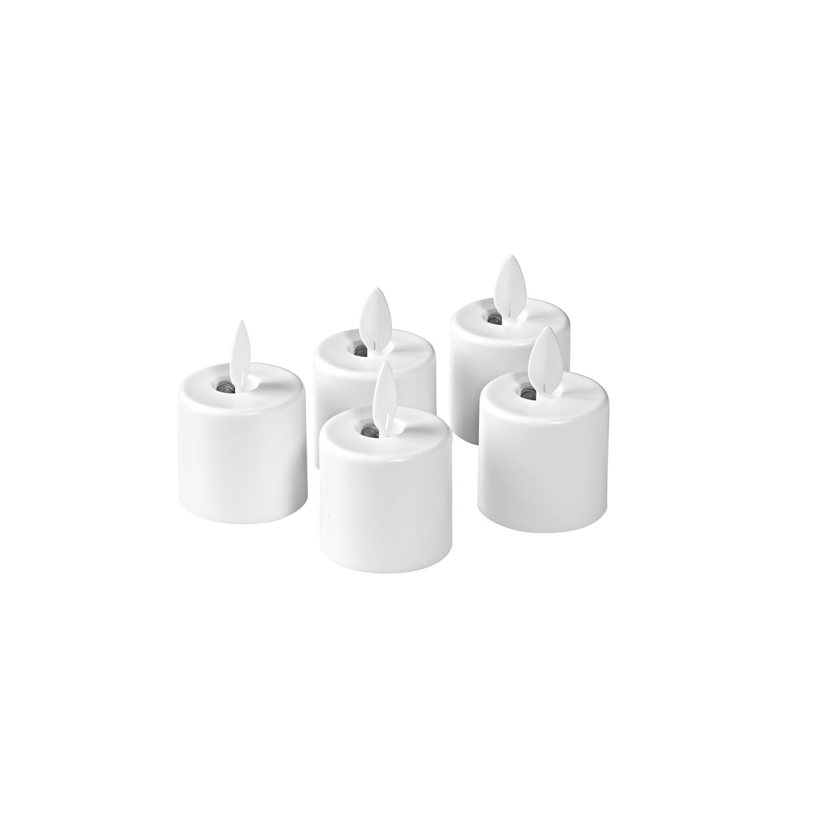 Duni LED Candles 38x36mm Warm White 6st