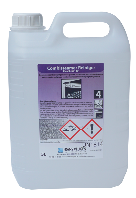 Cleanbest 1381 Combi Steamer Reiniger 5L