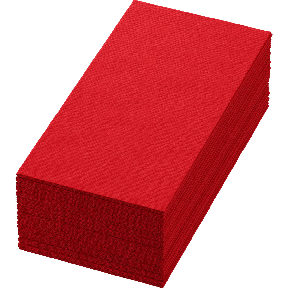 Duni Napkin D-Soft 40x40cm 1/8 Red 60st