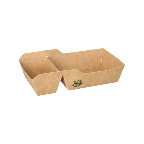 Snackbakjes A7+1 Bruin 100% Fair 80st