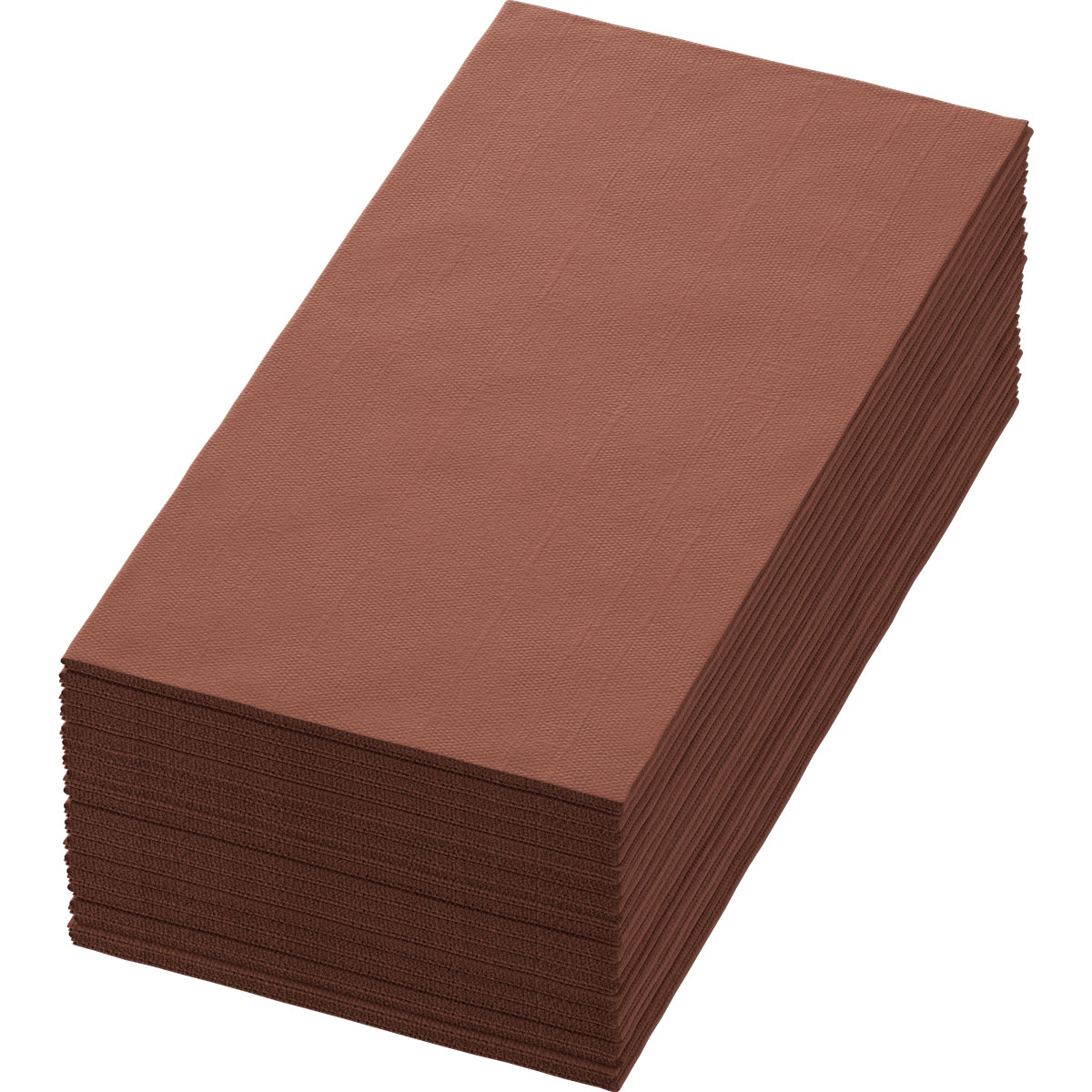 Duni Napkin D-Soft 40x40cm 1/8 Chestnut 60st