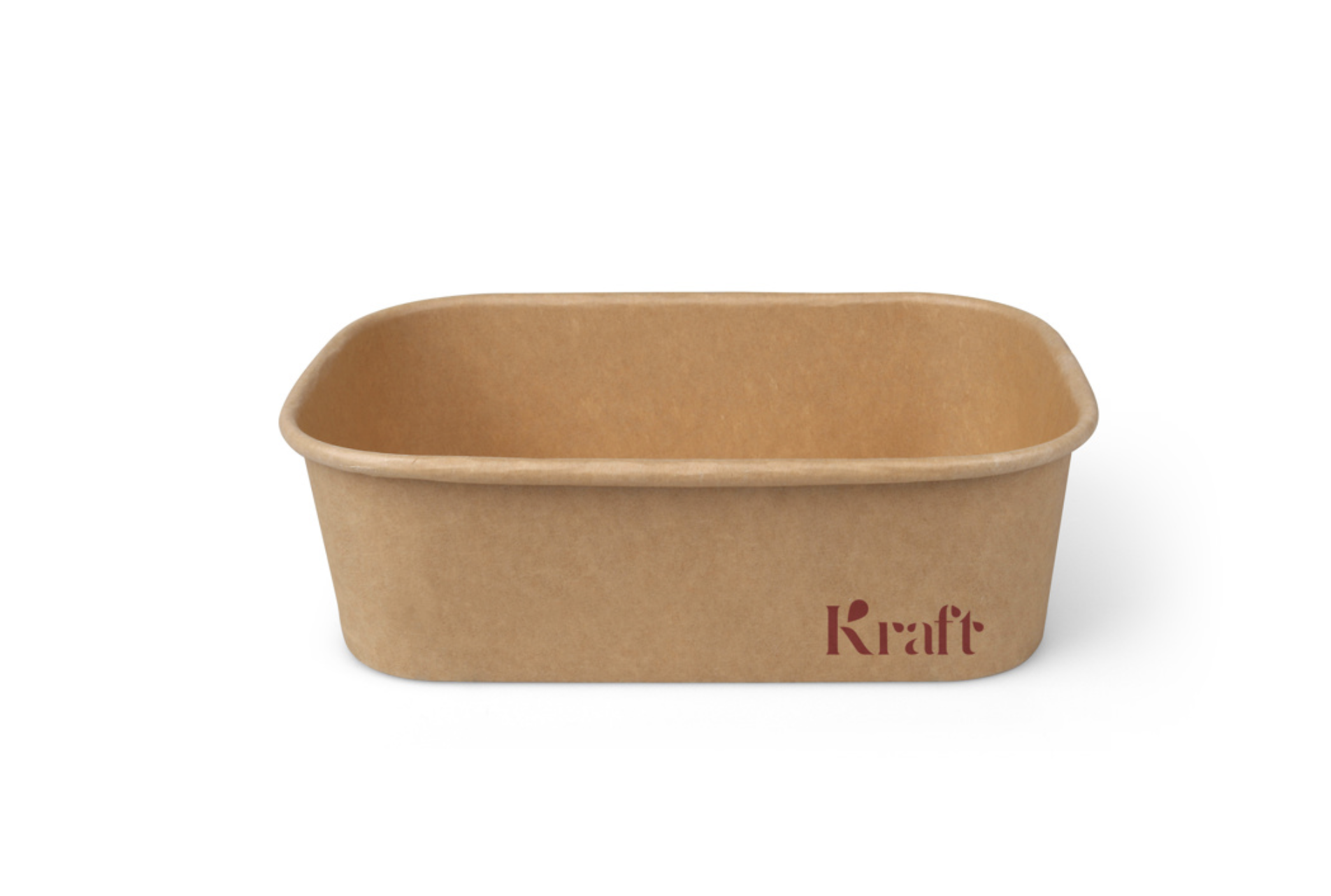 Maaltijdbakken 750ml, karton 17,3x12,3x5,7 cm bruin 25st
