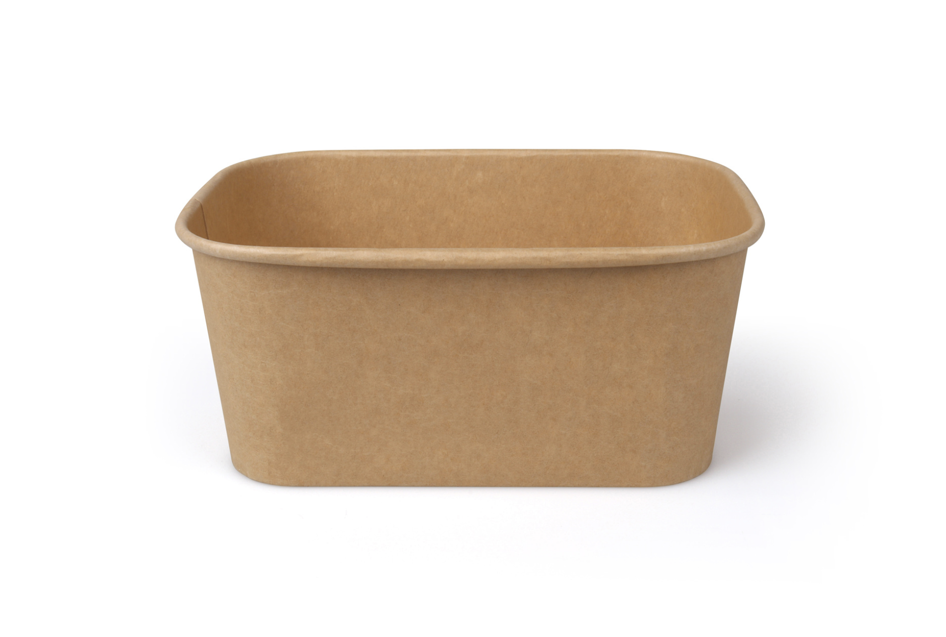 Maaltijdbakken 1000ml, karton 17,3x12,3x7,5 cm bruin 25st