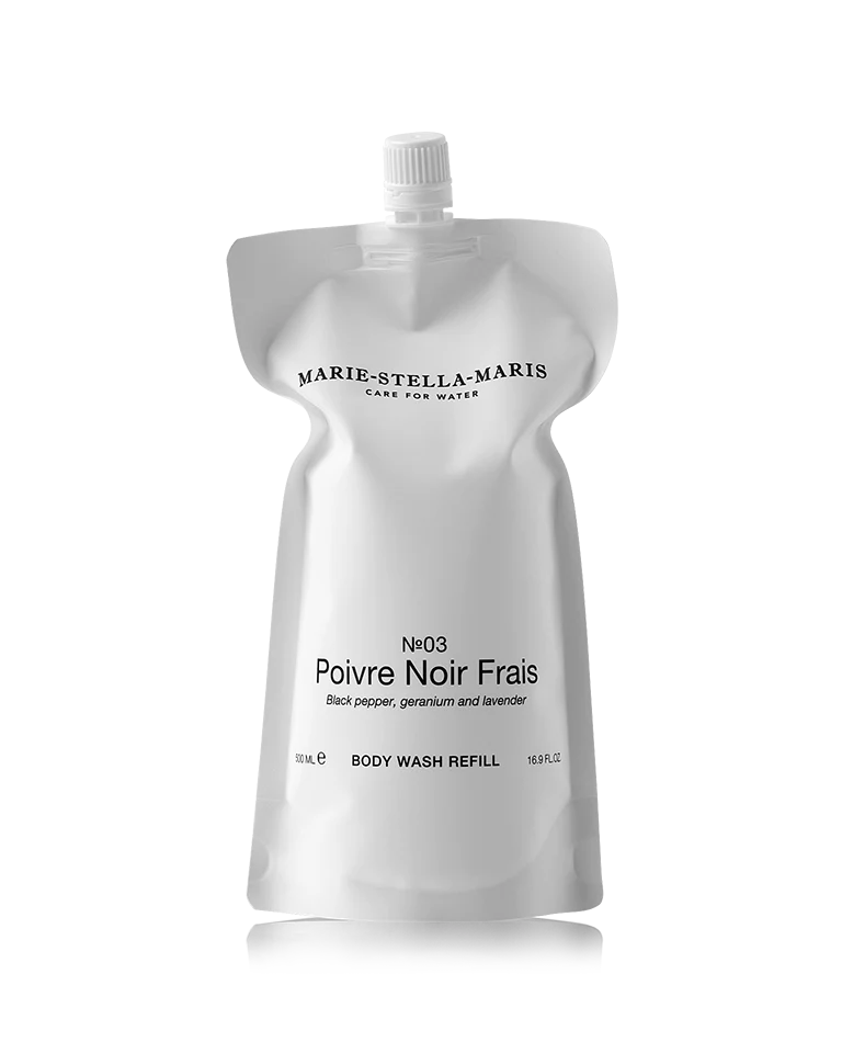 Body Wash Poivre Noir Frais Refill 500ml
