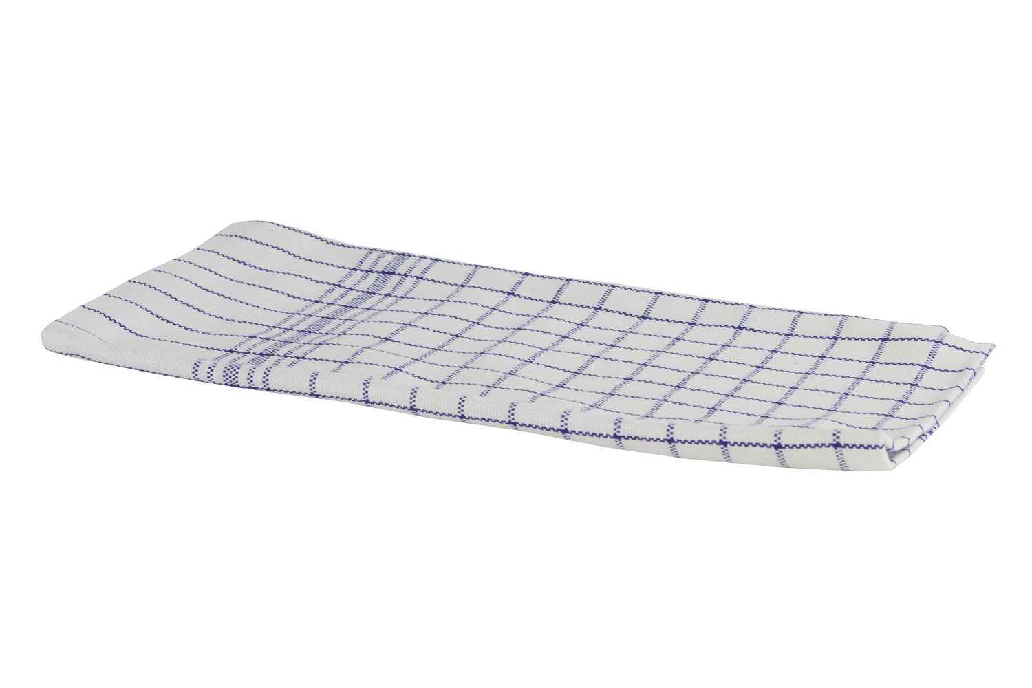 Theedoek Ruit Blauw 65x65cm 6 stuks