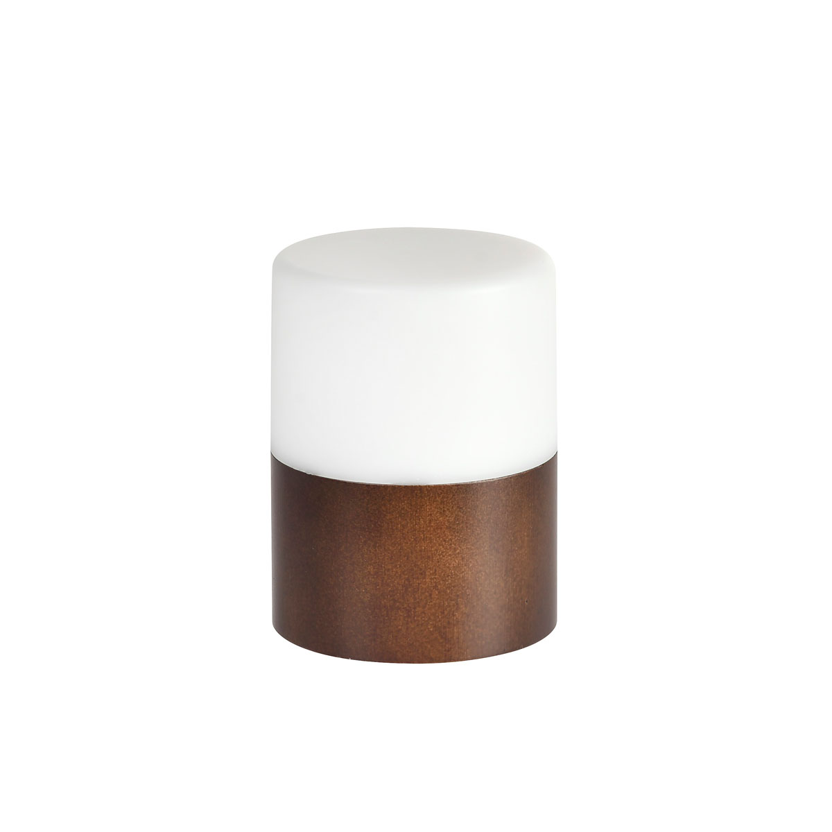 DUNI LED HOLDER WALNUT 10,5X7,5CM BRIGHT