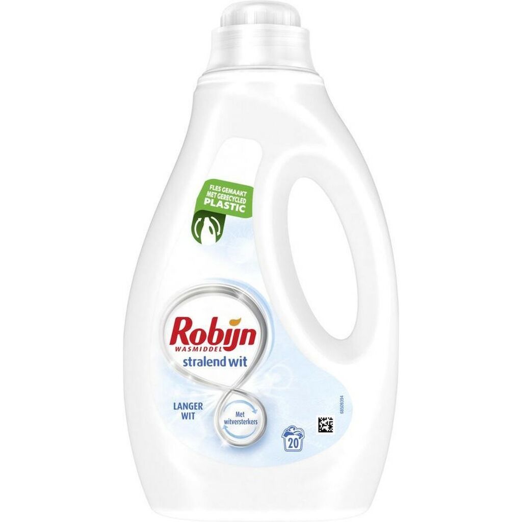 Robijn wasmiddel stralend wit 1L