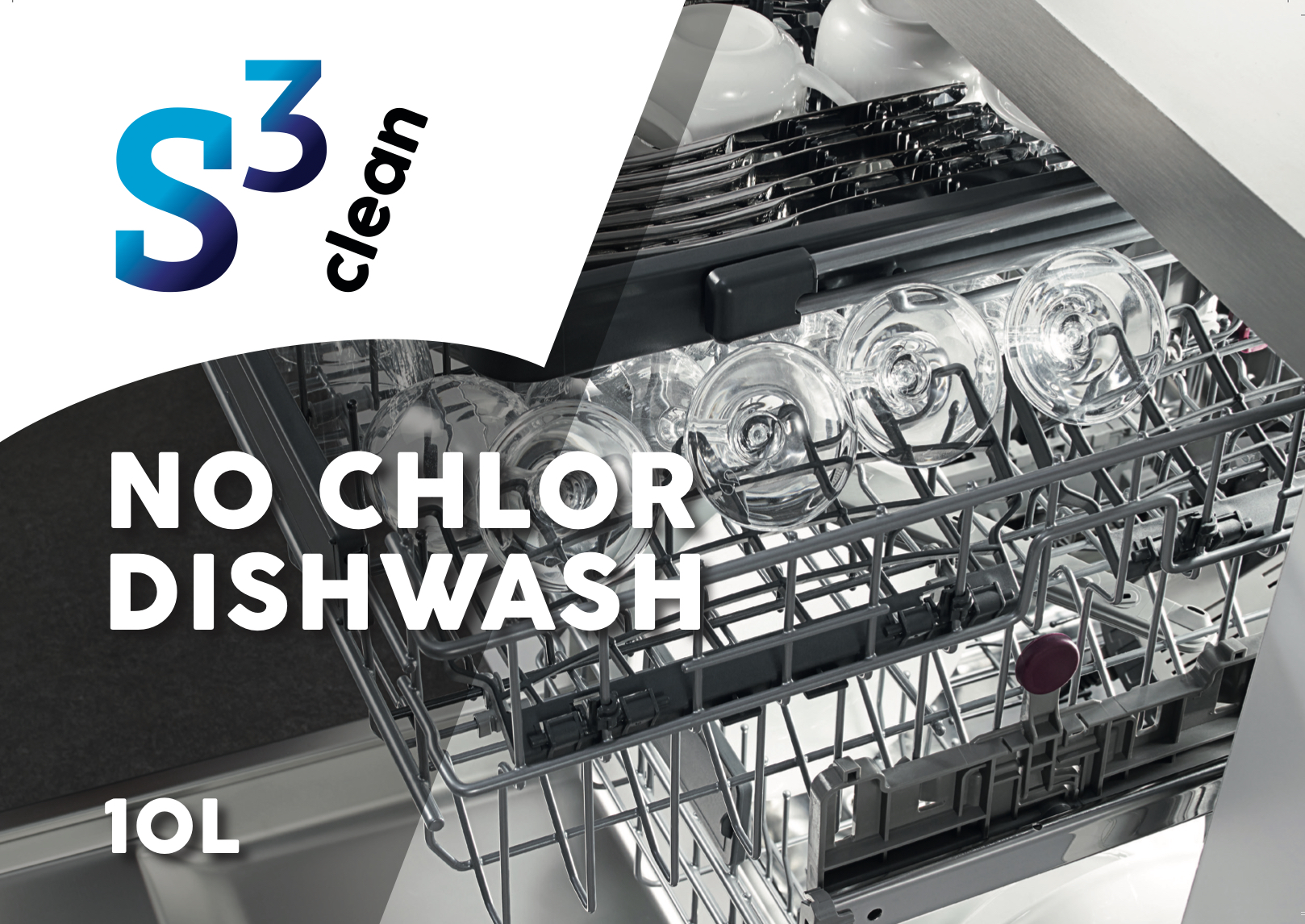 S3 No Chlor Dishwash 10L S3 No Chlor Dishwash 10L