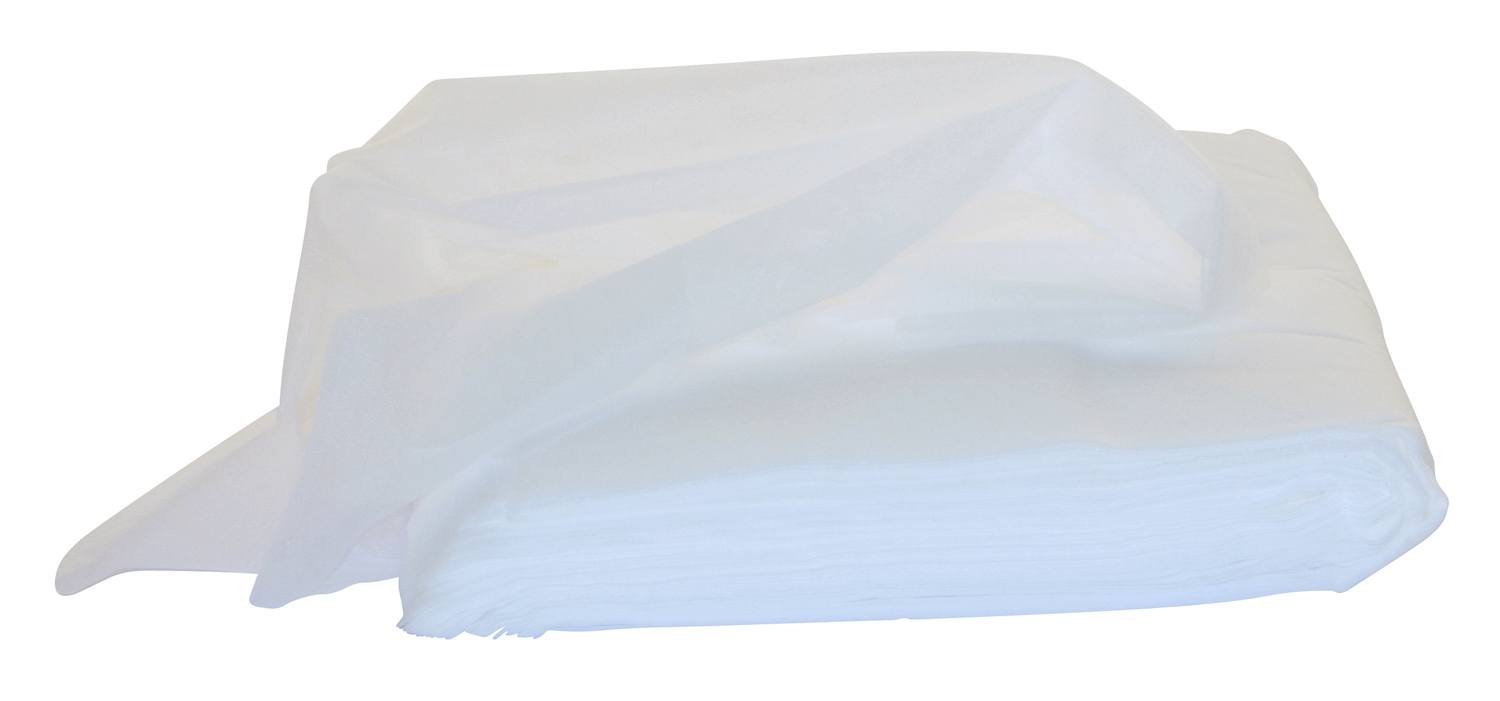 Stofwisdoek polypropyleen 20-grams 25x60 cm wit 10st