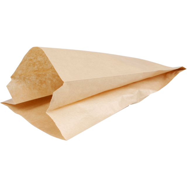 Broodzak, Papier, 16/10x34cm, bruin 1000st Broodzak, Papier, 16/10x34cm, bruin 1000st