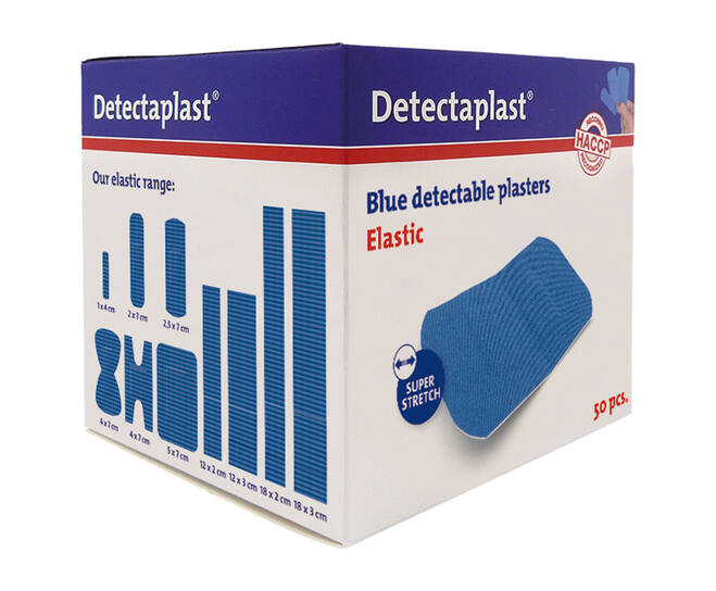 Detectaplast Elastic pleister 50x72mm 50st