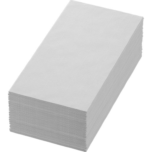 Duni Napkin D-Soft 40x40cm 1/8 white