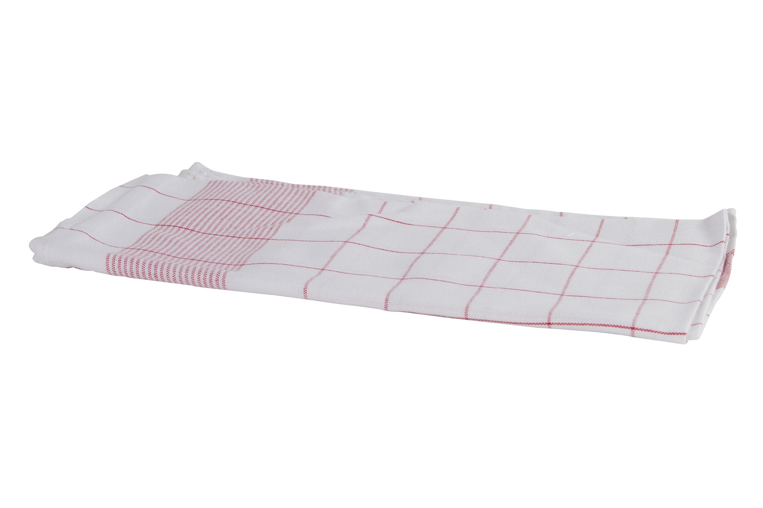 Glazendoek half linnen rood 70x70cm 6 stuks