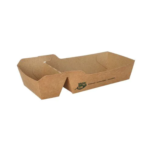 Snackbakjes A9+1 Bruin 100% Fair 80st