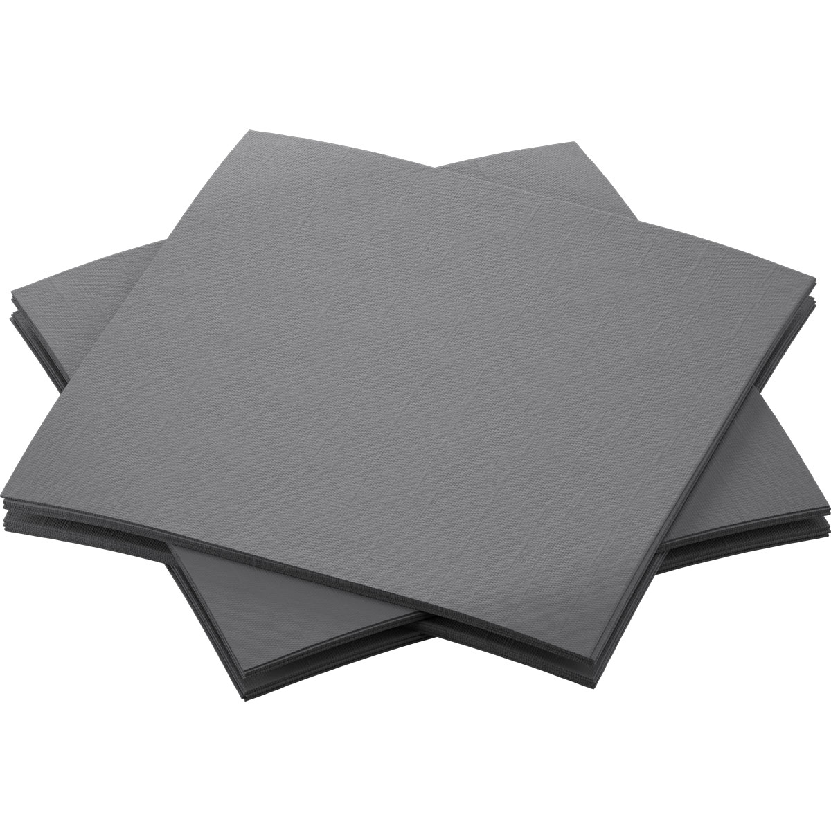 Duni Napkins D-Soft 20x20cm Granite Grey 180st