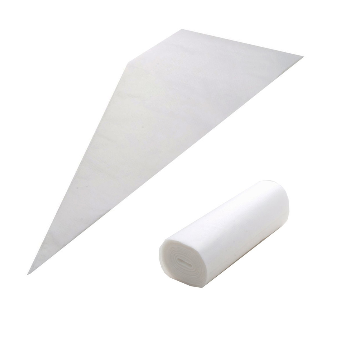 Spuitzakken, LDPE 54 cm 75 my transparant 100st