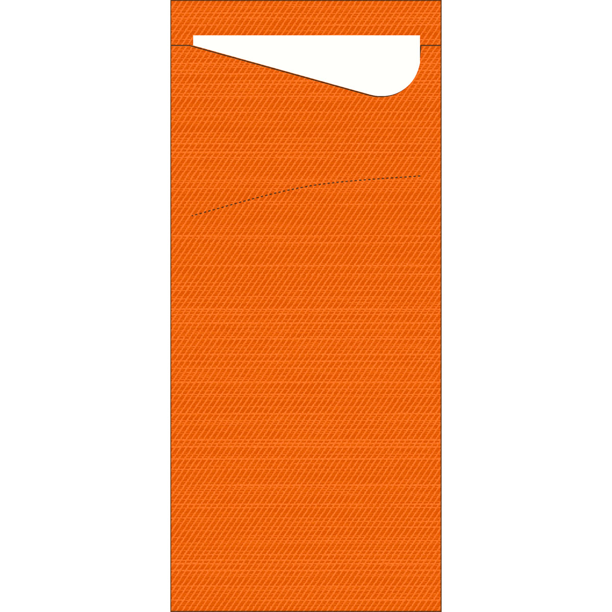 Duni Sachetto tissue 190X85 Sun Orange 100st