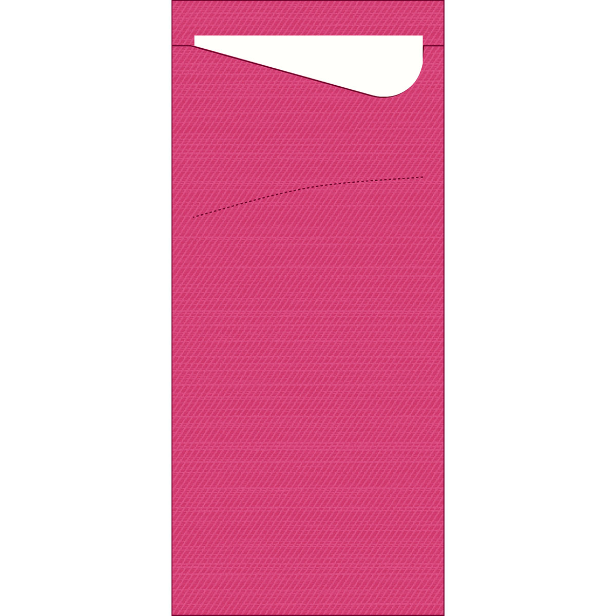 Duni Sachetto tissue 190X85 Fuchsia 100st