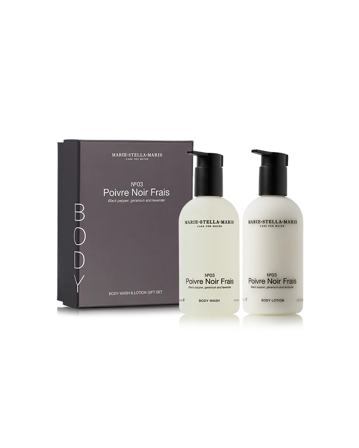 Body Gift Set Poivre Noir Frais Body Gift Set Poivre Noir Frais